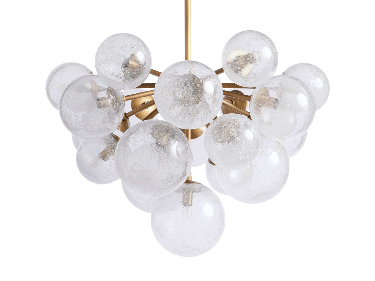 Mandoza Clustered Glass Round Chandelier