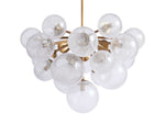 Mandoza Clustered Glass Round Chandelier