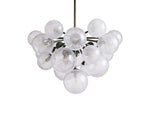 Mandoza Clustered Glass Round Chandelier