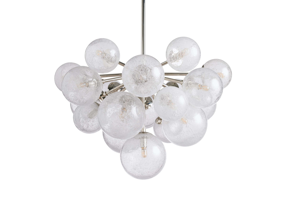 Mandoza Clustered Glass Round Chandelier