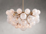 Mandoza Clustered Glass Round Chandelier