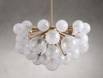 Mandoza Clustered Glass Round Chandelier
