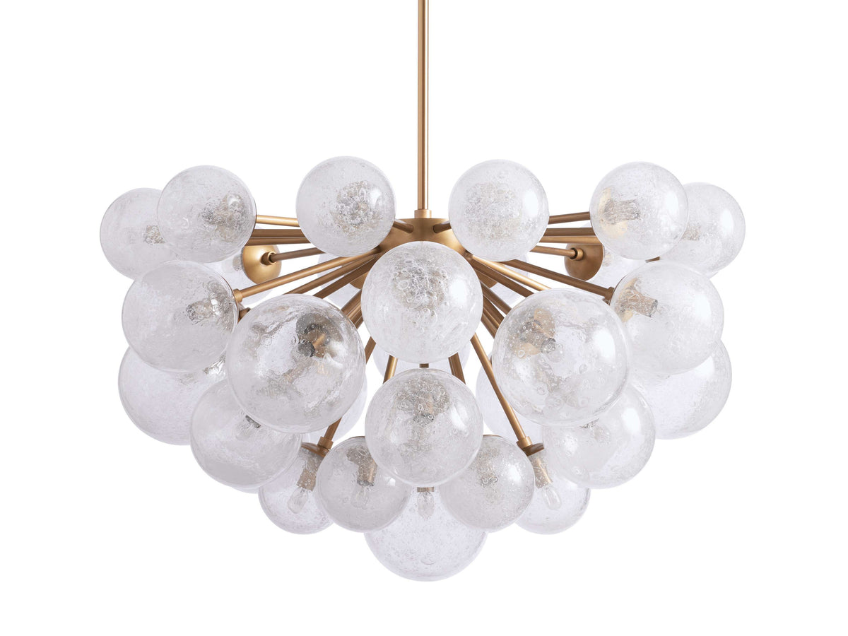 Mandoza Clustered Glass Round Chandelier
