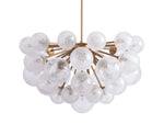 Mandoza Clustered Glass Round Chandelier