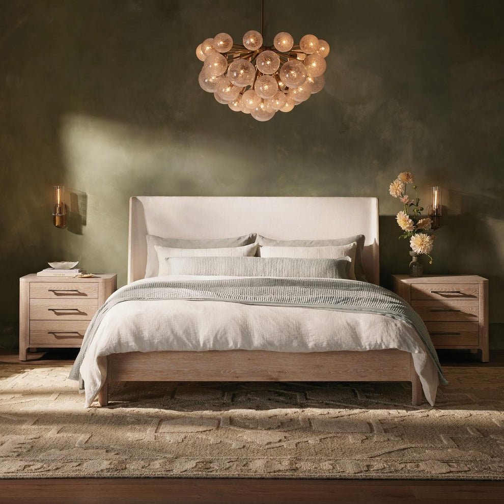 Mandoza Clustered Glass Round Chandelier
