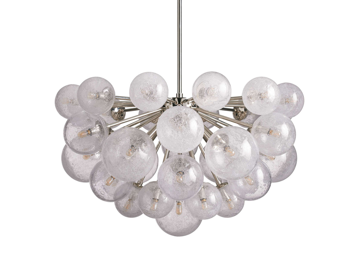 Mandoza Clustered Glass Round Chandelier