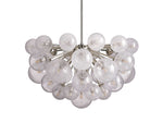 Mandoza Frothy Glass Round Chandelier