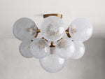 Mandoza Clustered Glass Flush Mount