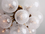 Mandoza Clustered Glass Flush Mount