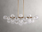 Mandoza Clustered Glass Linear Chandelier
