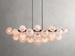 Mandoza Clustered Glass Linear Chandelier