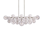 Mandoza Clustered Glass Linear Chandelier