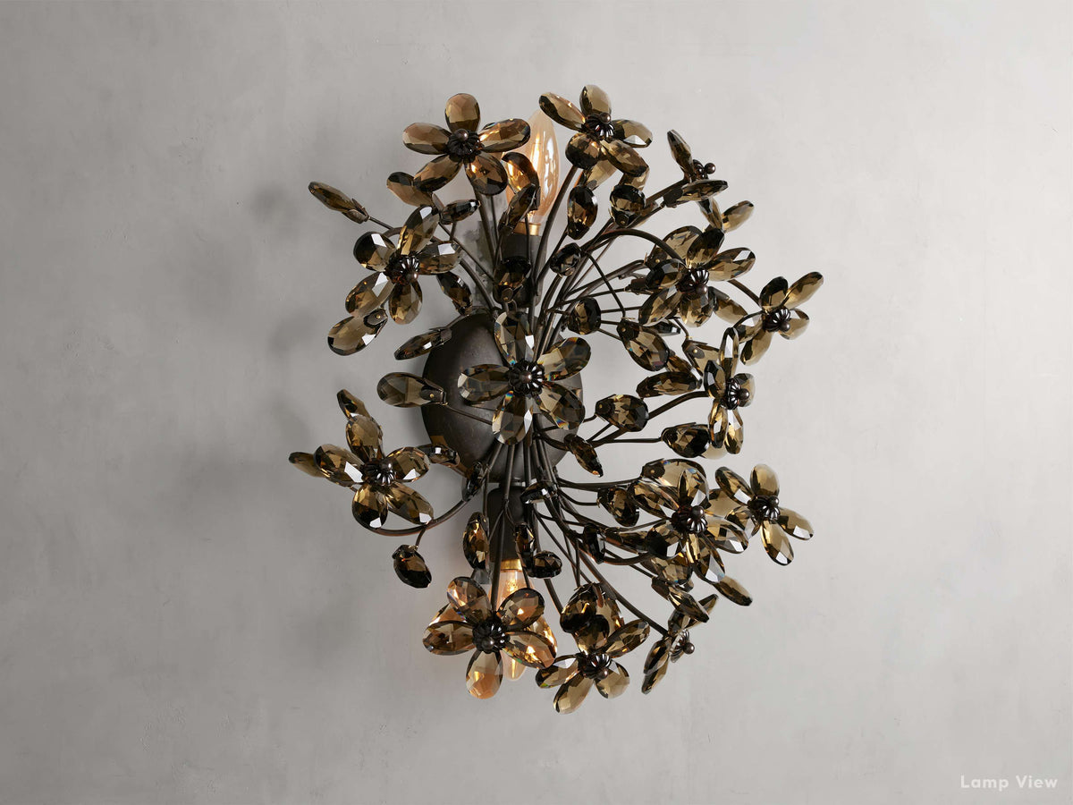 Fiore Garden Petal Twig Wall Sconce
