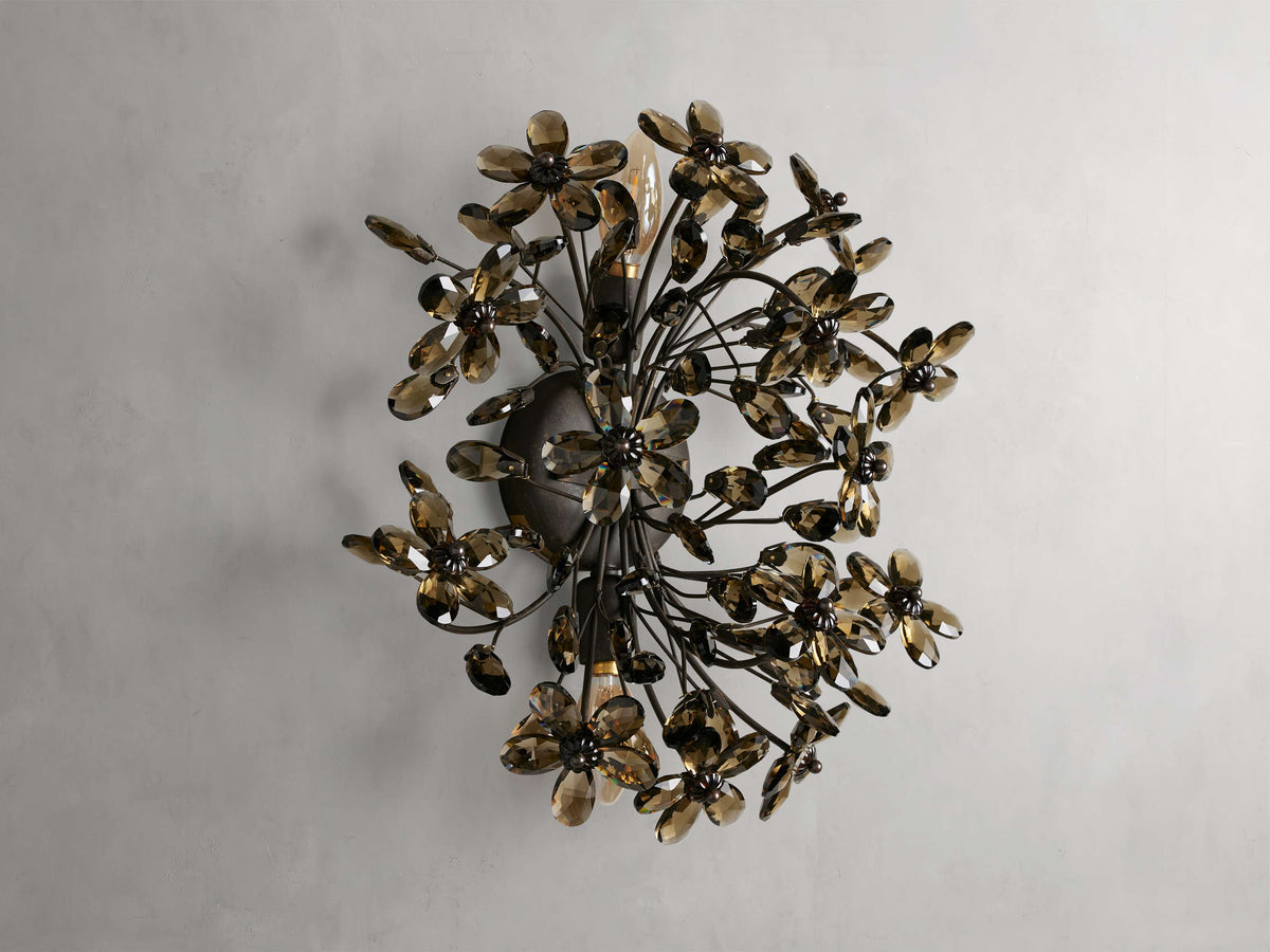 Fiore Garden Petal Twig Wall Sconce
