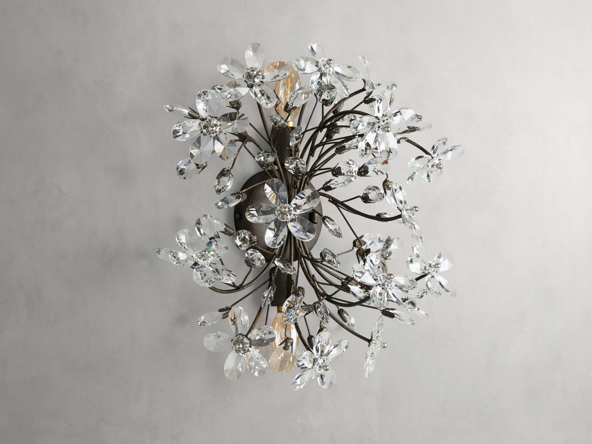Fiore Garden Petal Twig Wall Sconce