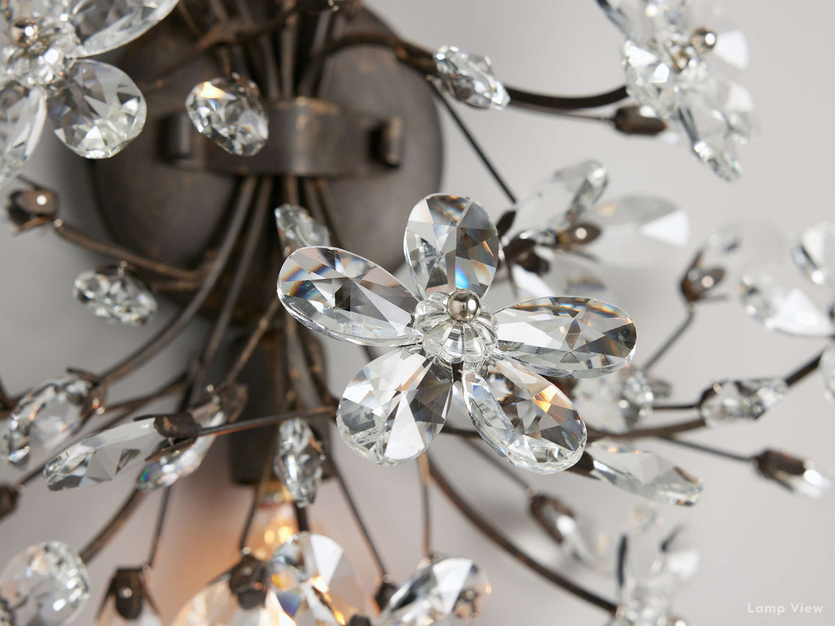 Fiore Garden Petal Twig Wall Sconce