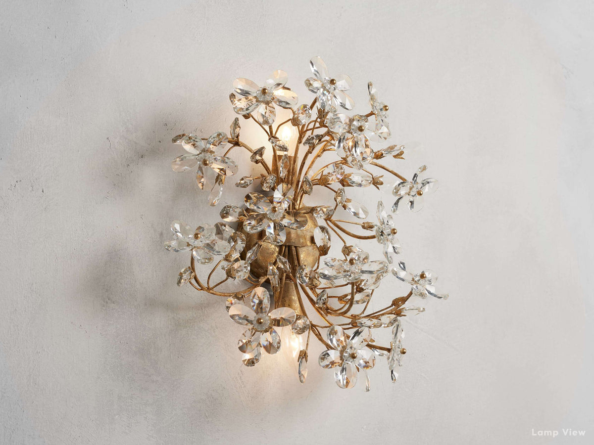 Fiore Garden Petal Twig Wall Sconce