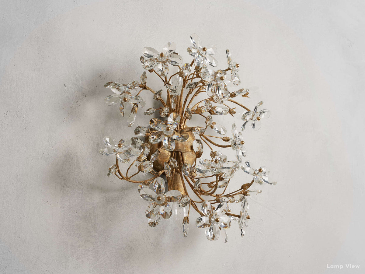 Fiore Garden Petal Twig Wall Sconce
