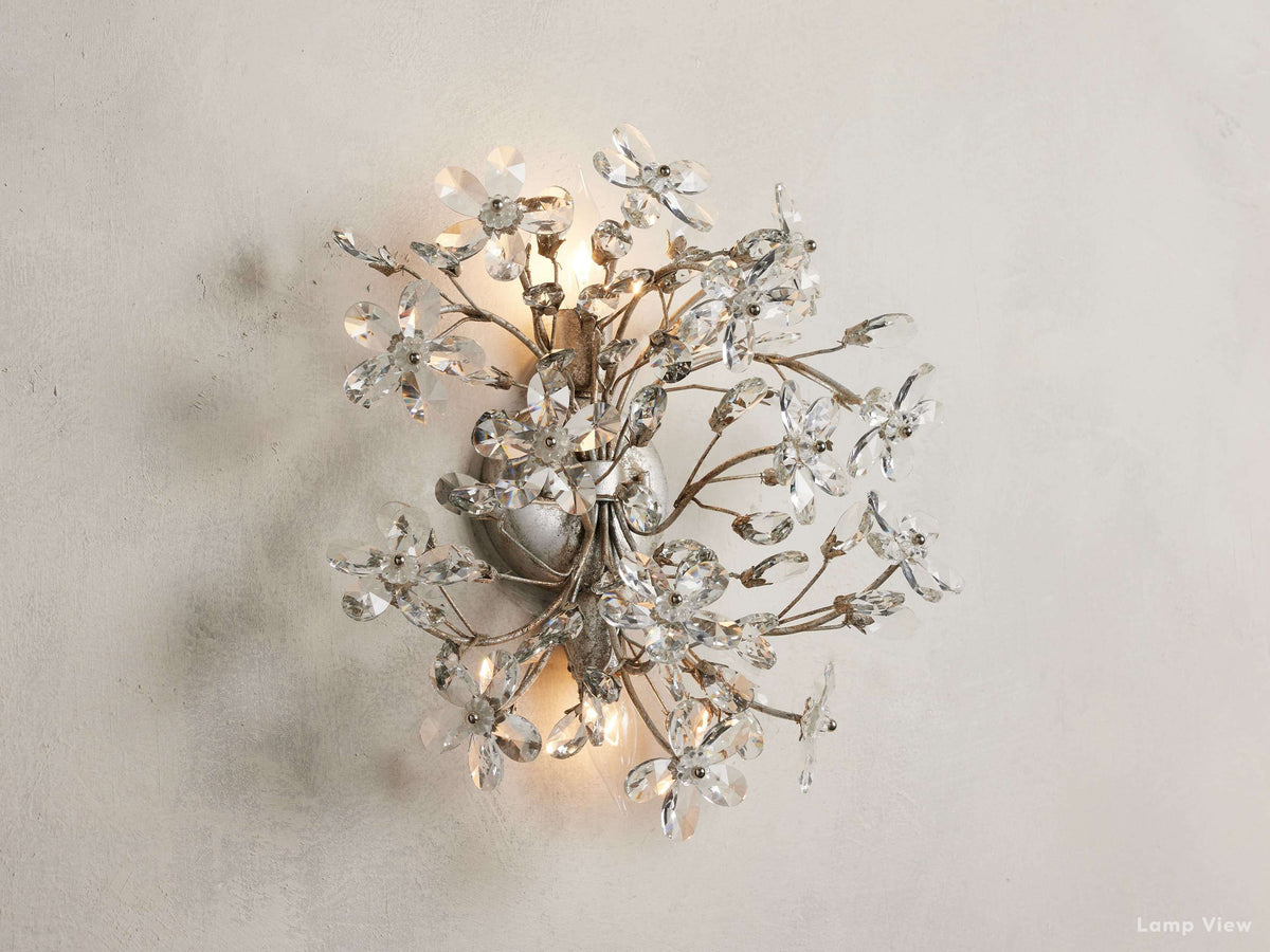 Fiore Garden Petal Twig Wall Sconce