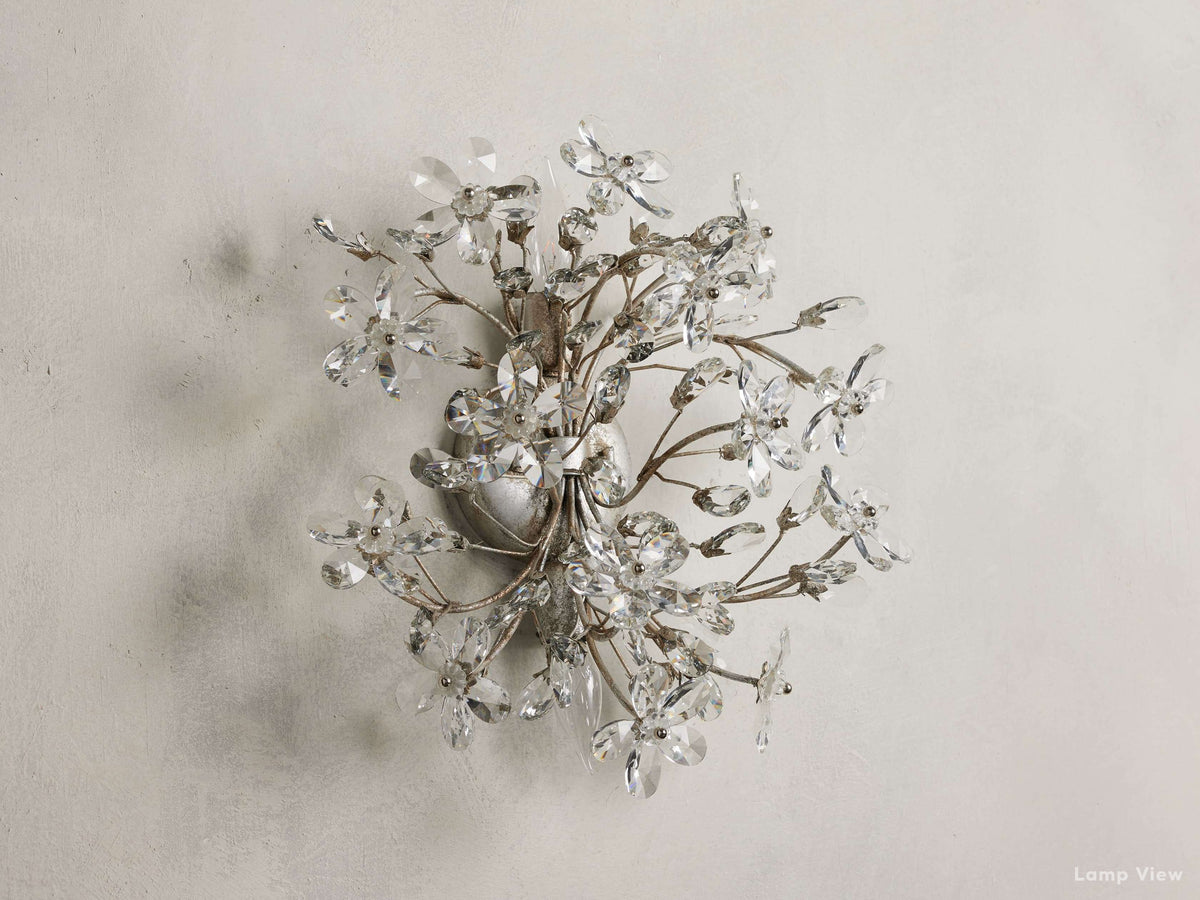 Fiore Garden Petal Twig Wall Sconce