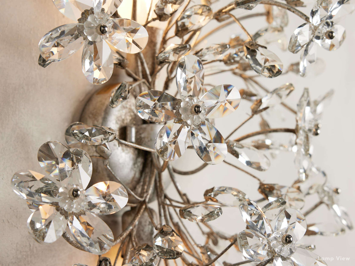 Fiore Garden Petal Twig Wall Sconce