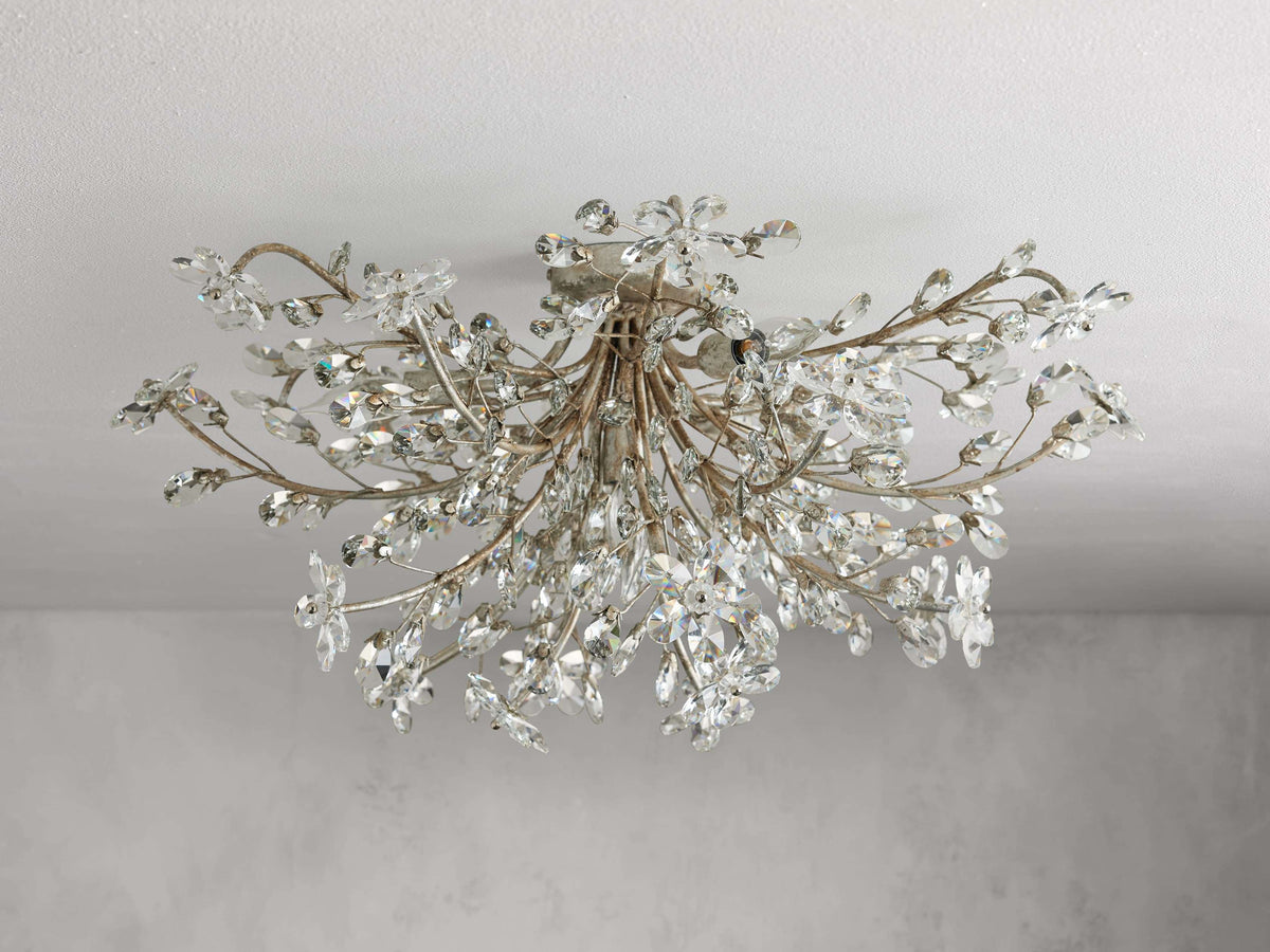 Fiore Garden Petal Twig Flush Mount