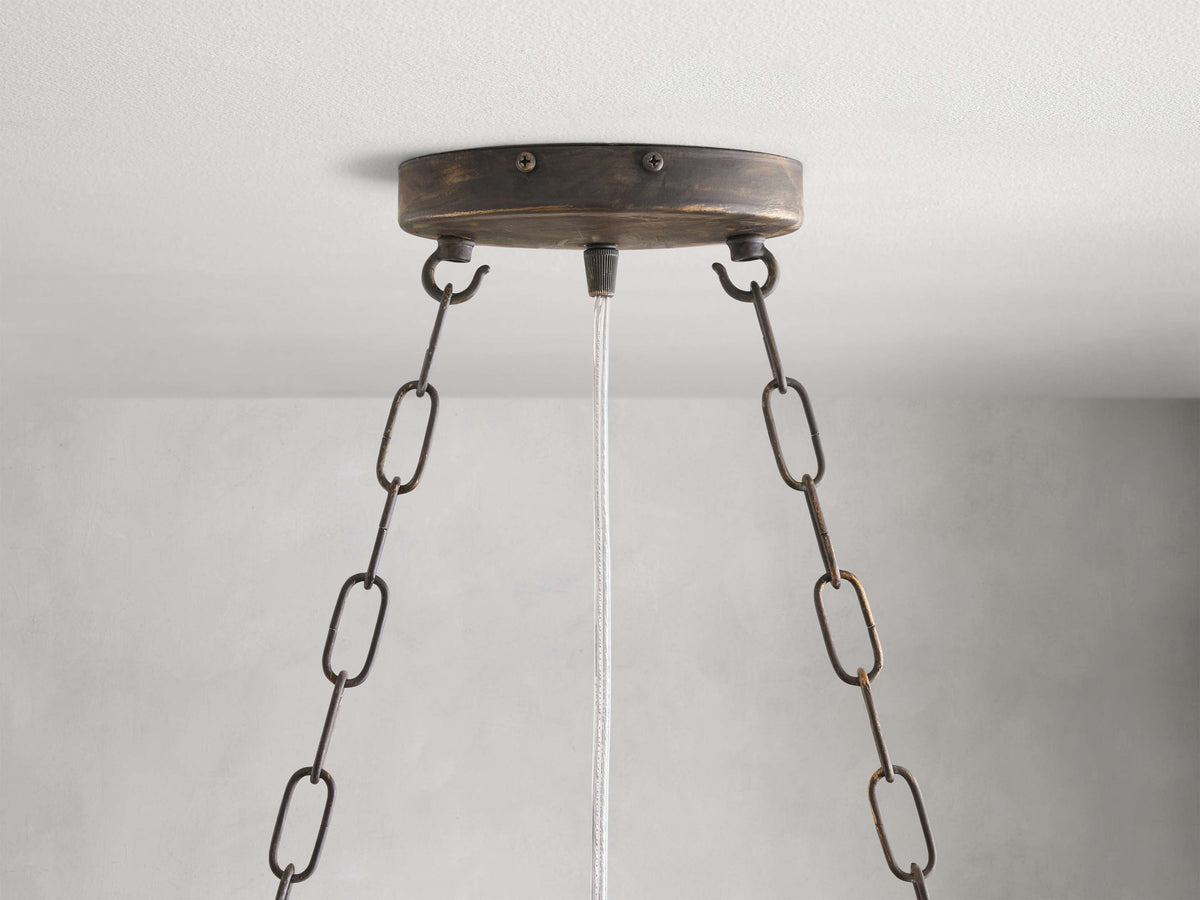Fiore Garden Petal Twig Linear Chandelier