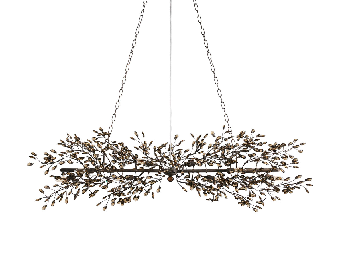 Fiore Garden Petal Twig Linear Chandelier