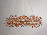 Fiore Garden Petal Twig Oval Chandelier