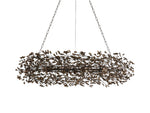 Fiore Garden Petal Twig Oval Chandelier