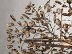 Fiore Garden Petal Twig Oval Chandelier