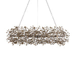 Fiore Garden Petal Twig Oval Chandelier