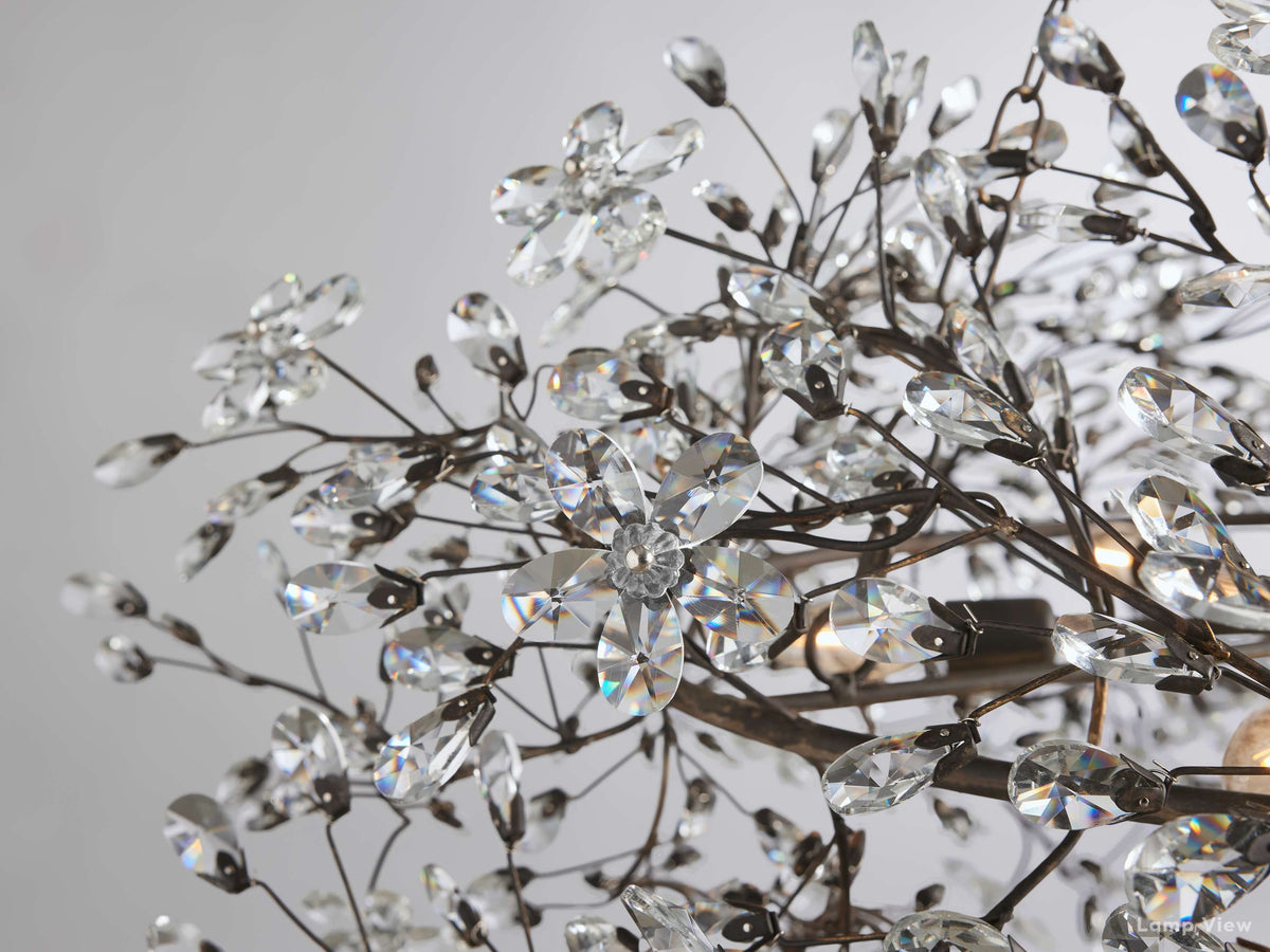 Fiore Bloom Leaf Crown Chandelier