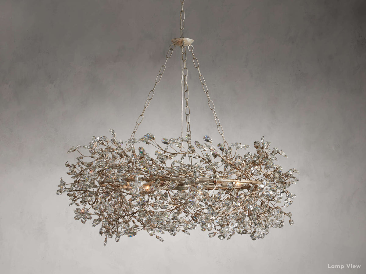 Fiore Bloom Leaf Crown Chandelier