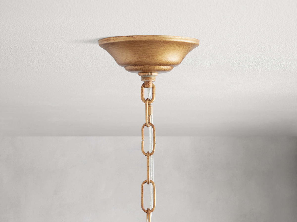 Fiore Garden Petal Twig Crown Chandelier