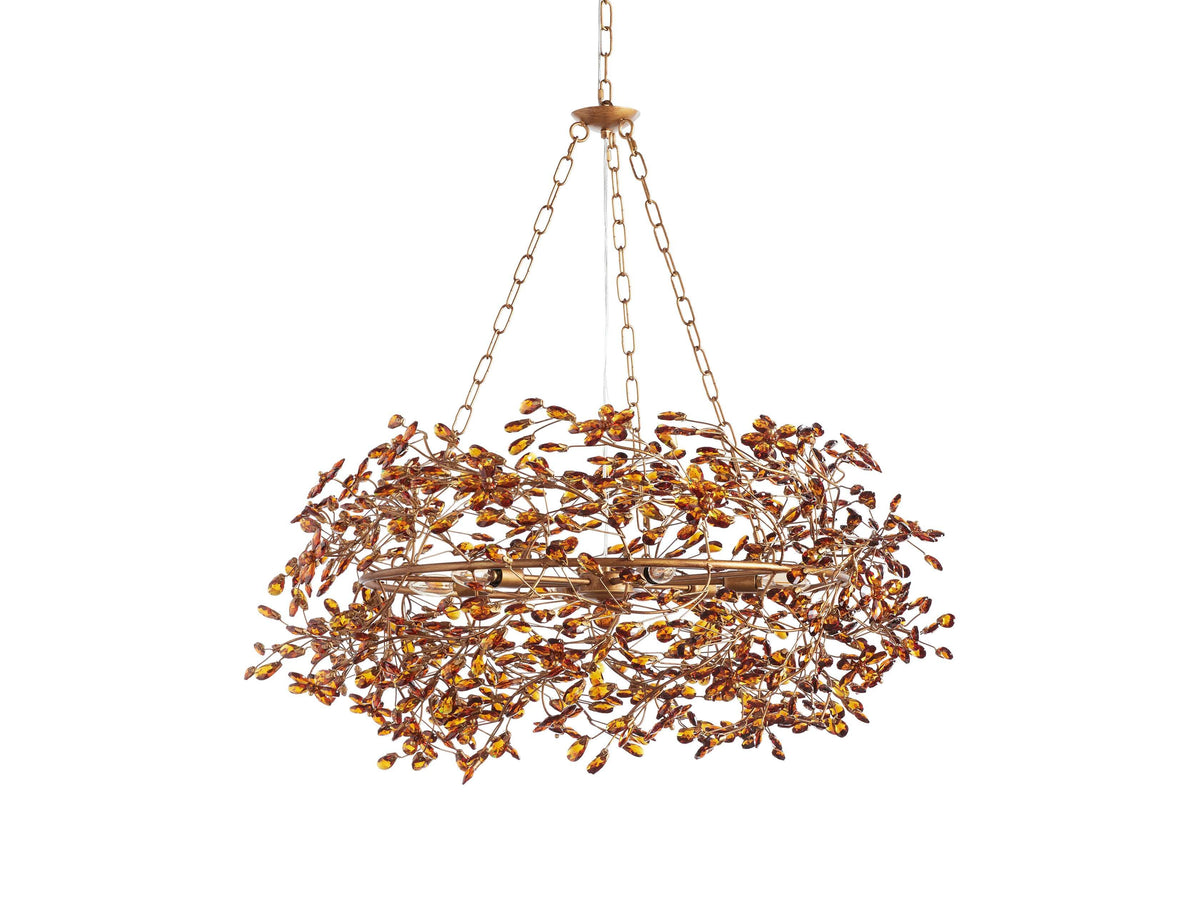 Fiore Bloom Leaf Crown Chandelier