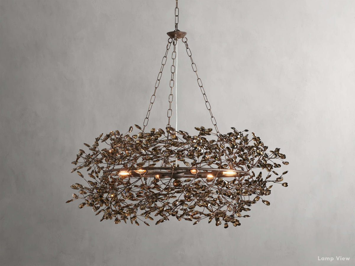 Fiore Bloom Leaf Crown Chandelier