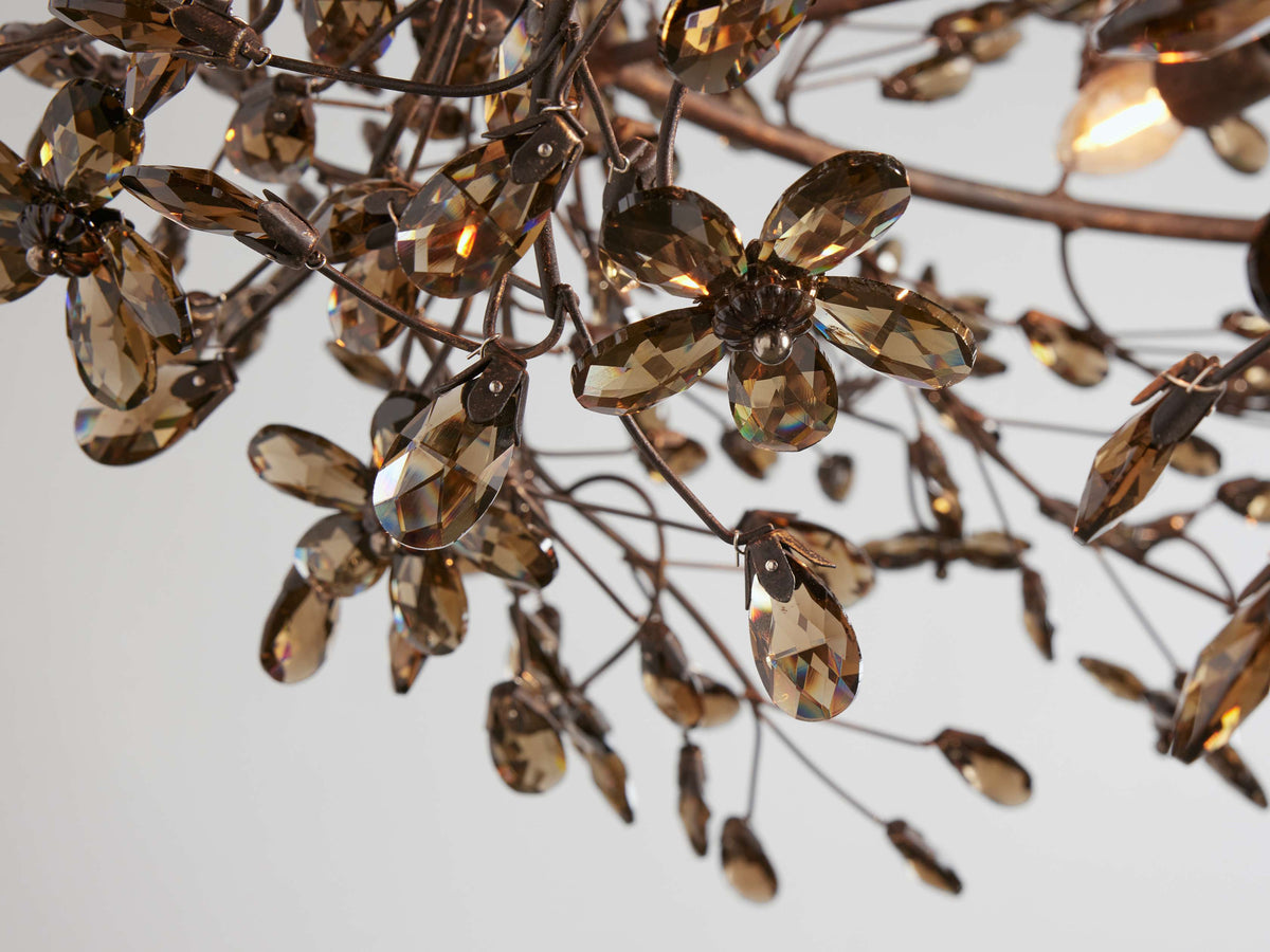 Fiore Garden Petal Twig Crown Chandelier