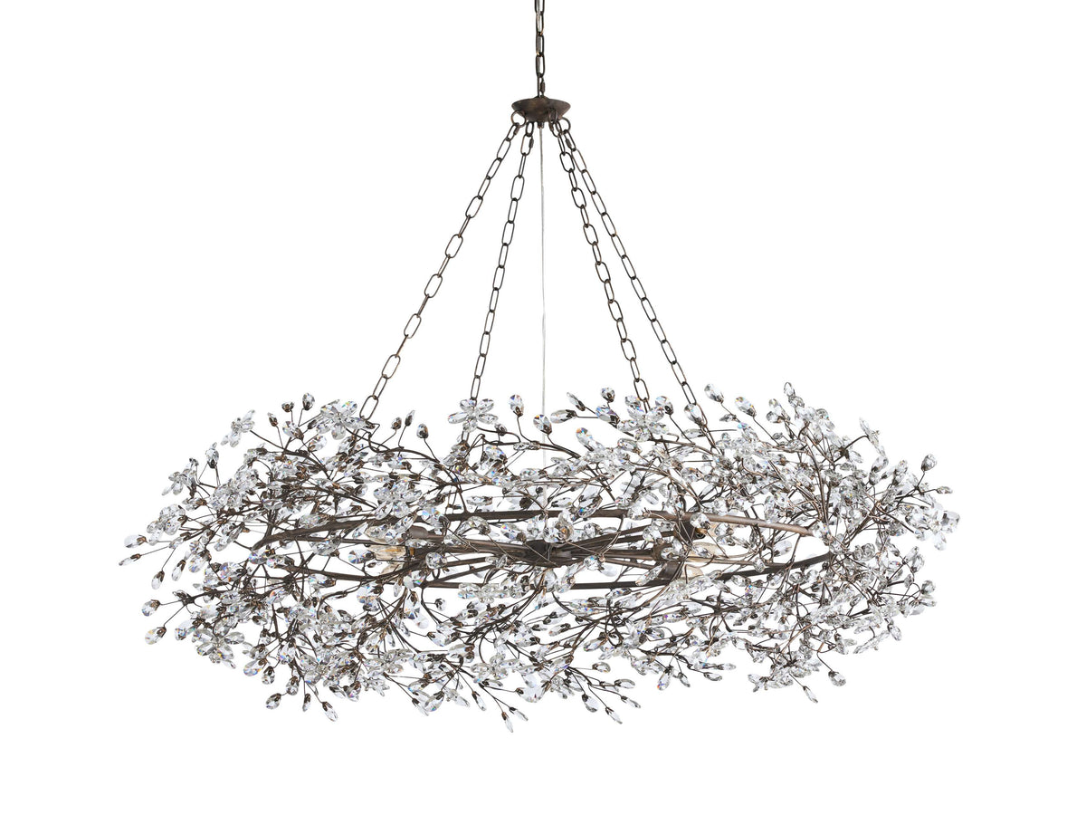 Fiore Bloom Leaf Crown Chandelier