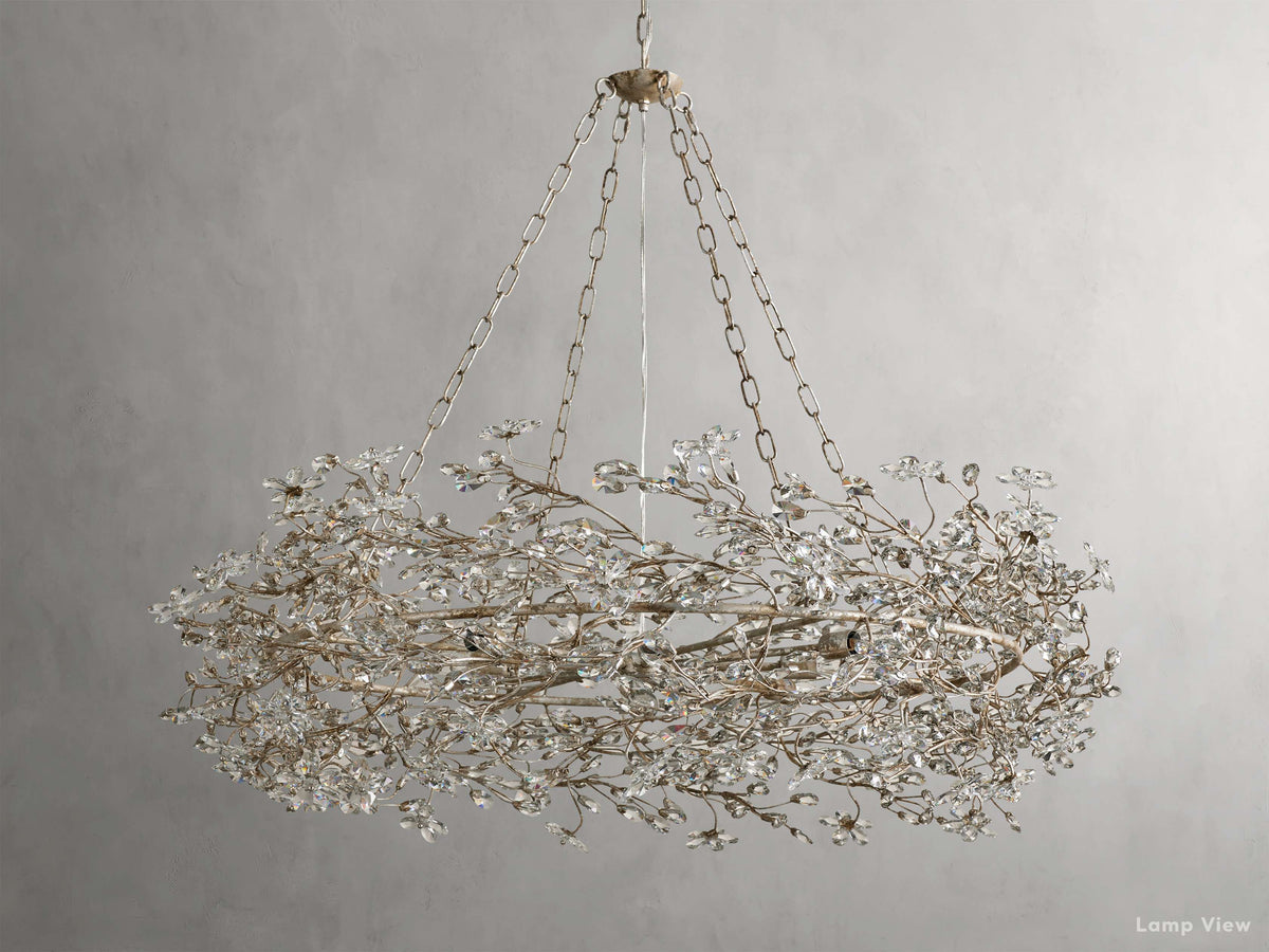 Fiore Bloom Leaf Crown Chandelier