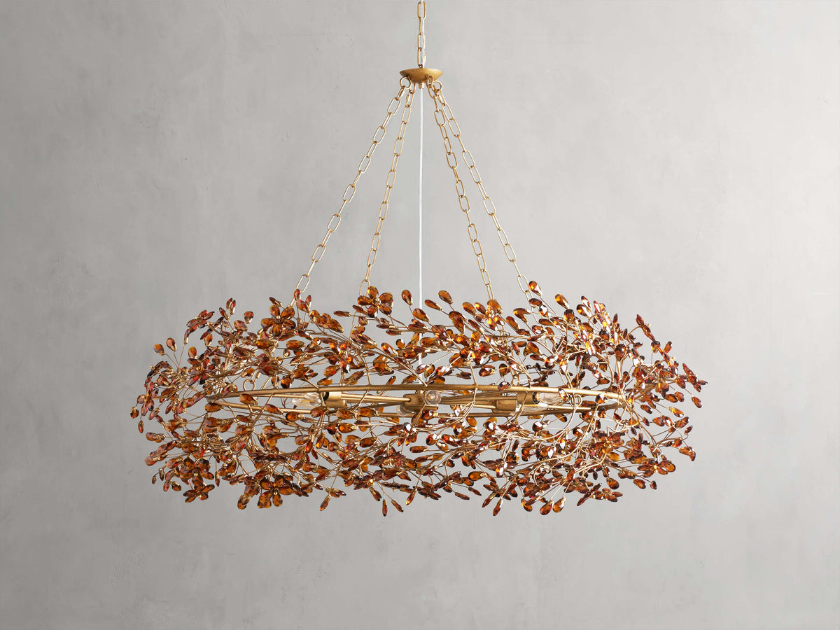 Fiore Bloom Leaf Crown Chandelier