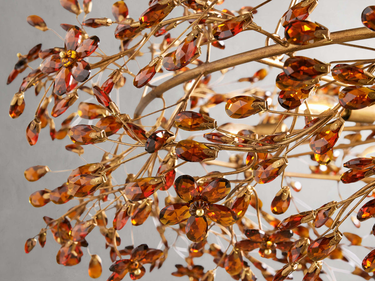 Fiore Bloom Leaf Crown Chandelier