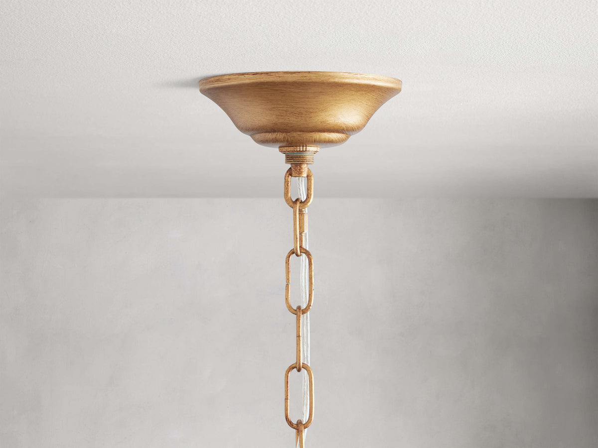Fiore Garden Petal Twig Crown Chandelier