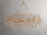 Fiore Garden Petal Twig Crown Chandelier