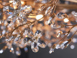 Fiore Garden Petal Twig Crown Chandelier
