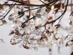 Fiore Garden Petal Twig Crown Chandelier