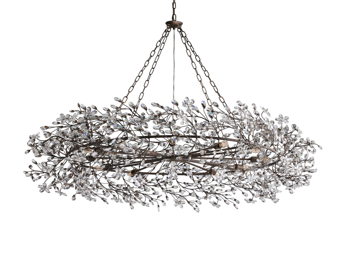 Fiore Bloom Leaf Crown Chandelier
