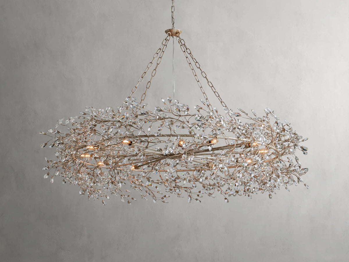 Fiore Bloom Leaf Crown Chandelier