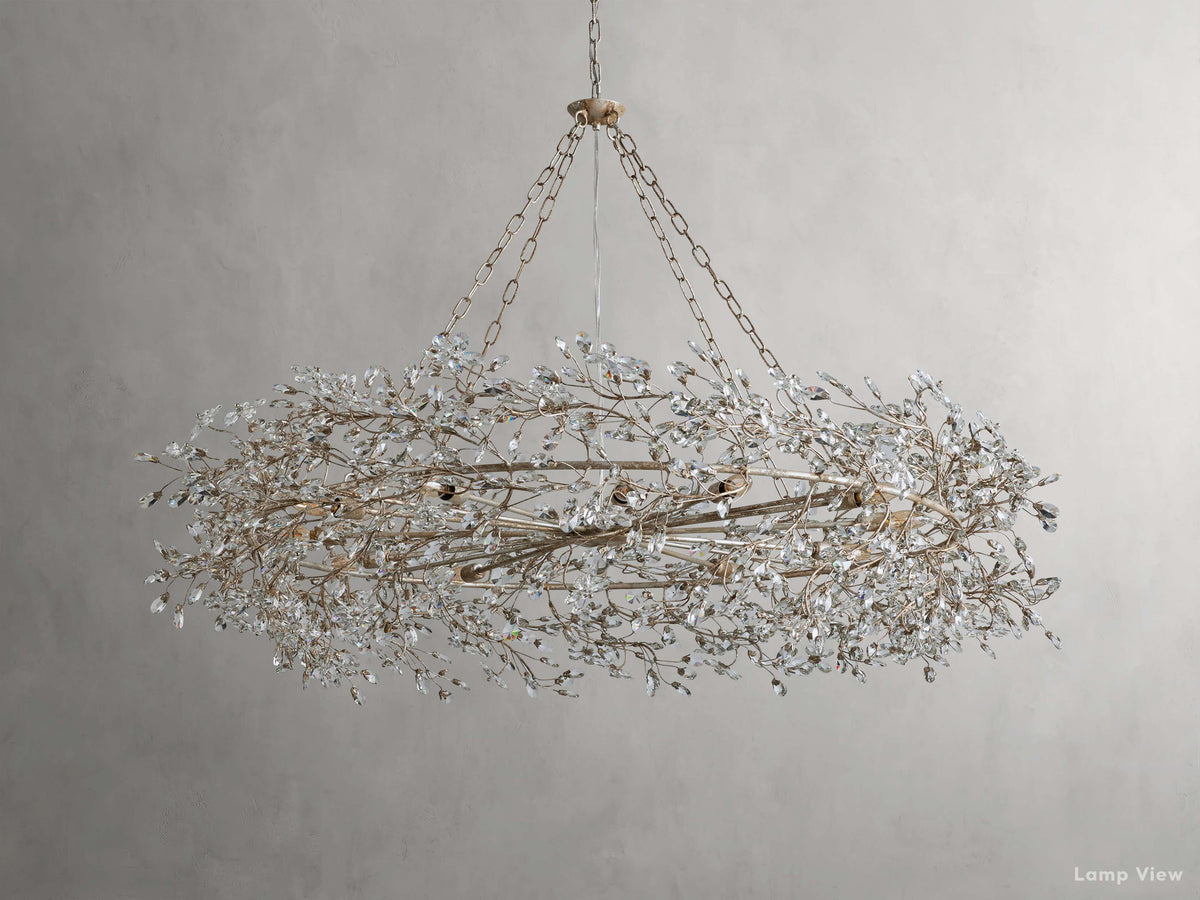 Fiore Bloom Leaf Crown Chandelier
