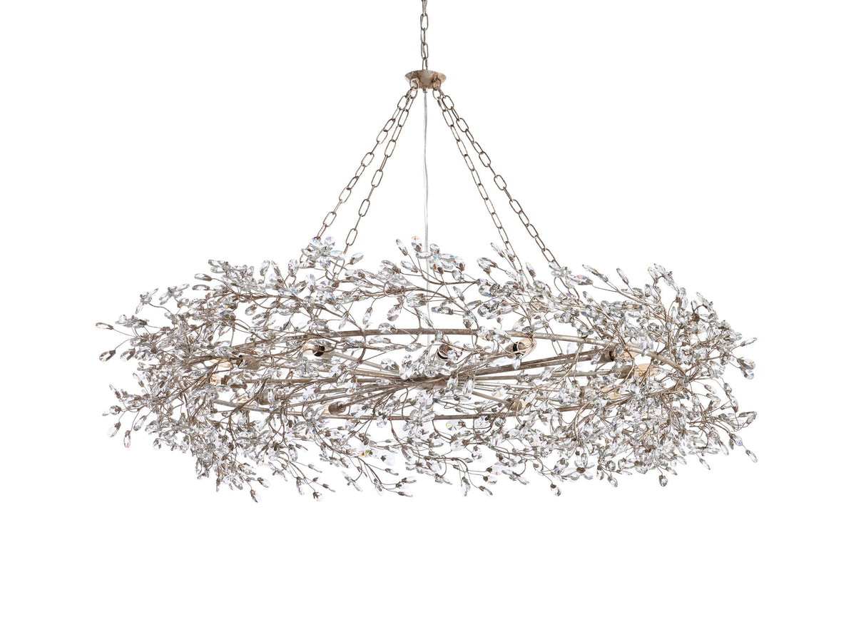 Fiore Bloom Leaf Crown Chandelier